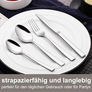 Juego Cubiertos Acero Inox 60 Piezas 12 Personas