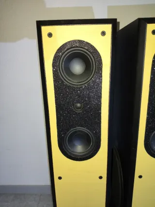 Altavoces Vieta Negros y Amarillos