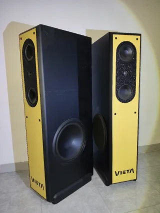 Altavoces Vieta Negros y Amarillos