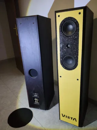 Altavoces Vieta Negros y Amarillos