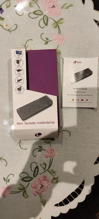 Teclado Mini Bluetooth Leotec Inalámbrico