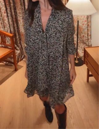 Vestido Bimani estampado floral