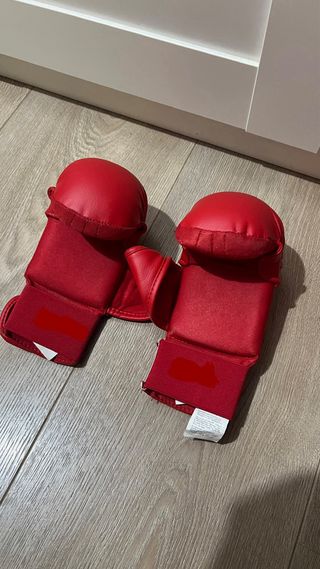 Protecciones Karate Outshock Rojo Talla M