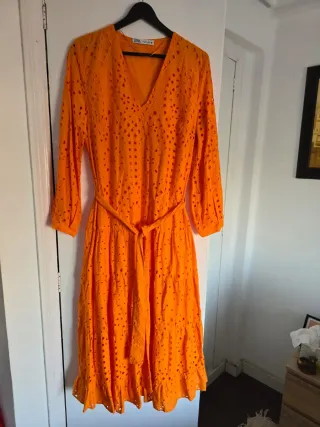 Vestido largo Zara Talla XL