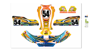 Kit Adhesivos Kart Red Bull Marta 7