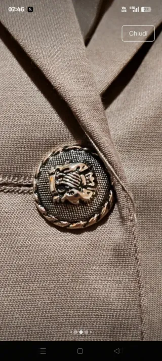 Giacca Lizalú monobottone con toppe