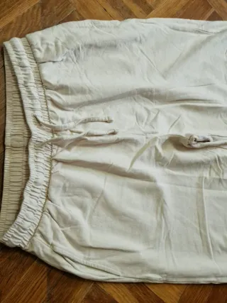 Pantalón chándal beige talla  M única