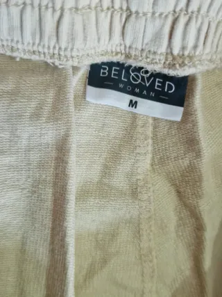 Pantalón chándal beige talla  M única