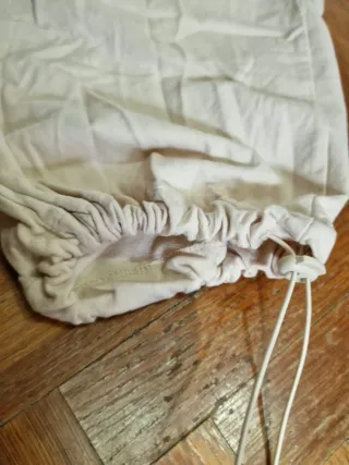 Pantalón chándal beige talla  M única