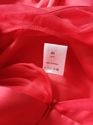 Vestido de fiesta rojo