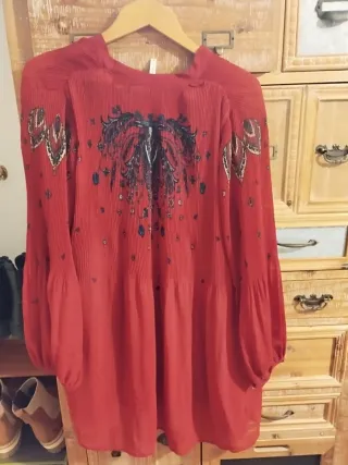 Vestido Pepe Jeans granate