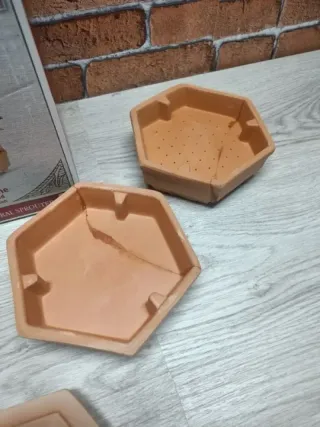 Germinador en barro, muy espaciosa