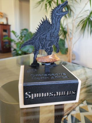 Expositor Spinosaurus Colección Fósil