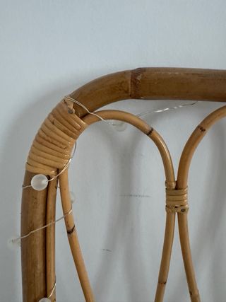 Cabecero Cama Fibras Naturales Bambú Ratán