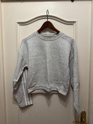 Sudadera Adidas Gris Talla XS