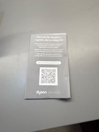 Dyson Airwrap Azul y Dorado