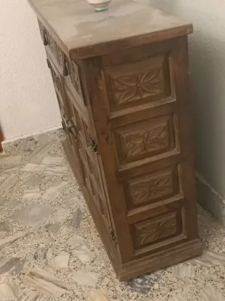 Mueble Aparador Castellano Madera Maciza