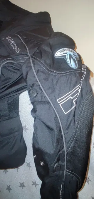 Chaqueta moto mujer
