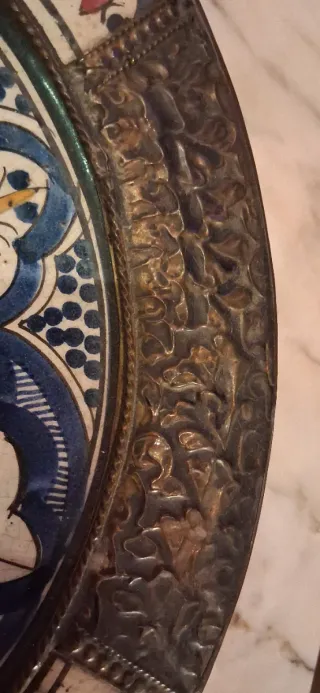 Piatto ceramica Safi Thami Dbica