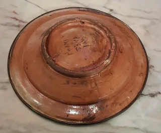 Piatto ceramica Safi Thami Dbica