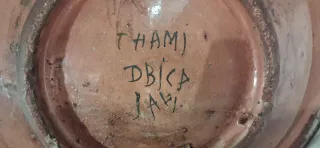 Piatto ceramica Safi Thami Dbica