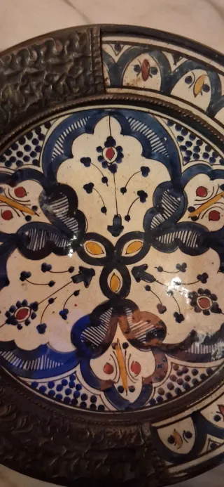 Piatto ceramica Safi Thami Dbica