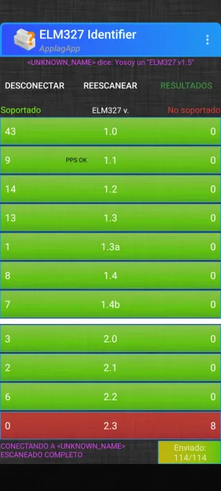 Adaptador OBDII Wifi V1.5