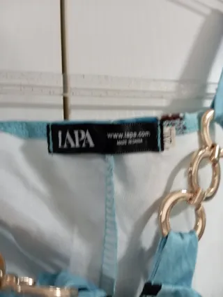 Túnica bohemia con cadena y cremallera