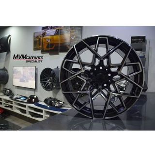 Juego de 4 Llantas 18 M88 Black BM079