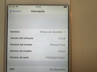iPhone 6 Plus 64GB Oro