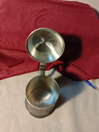 Jarra de cerveza antigua Postillion