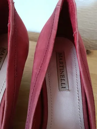 Zapatos merceditas mujer Martinelli piel Coral T38