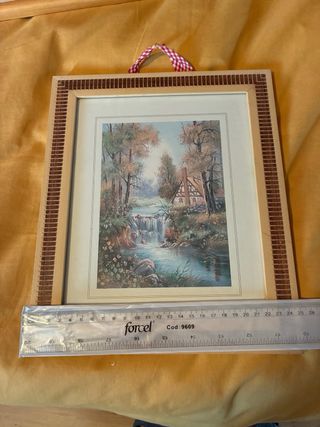 Lote 4 cuadros decorativos