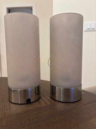 Lampada touch abat-jour regolabile