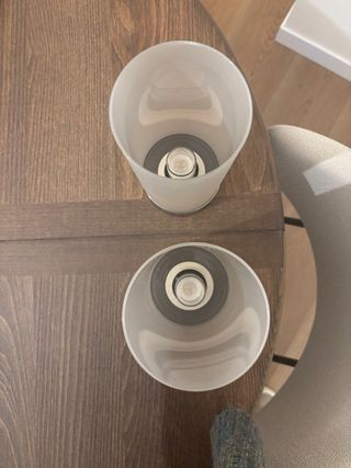 Lampada touch abat-jour regolabile