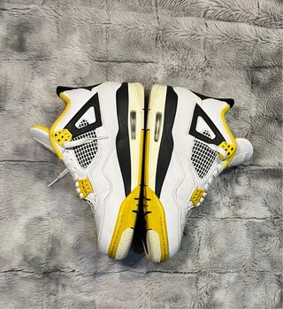 Jordan 4 Vivid Sulfur Giallo/Bianco Come Nuove 40
