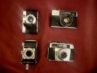 Lote de Câmaras Antigas para peças