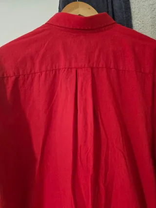 Camisa Tommy Hilfiger Roja Talla XXL