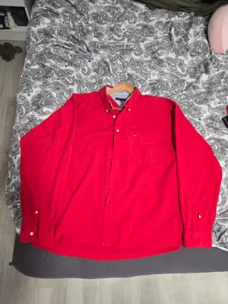 Camisa Tommy Hilfiger Roja Talla XXL