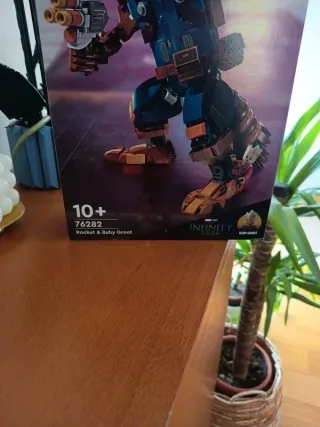 Lego Marvel Rocket e Groot Bebé 76282