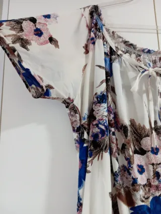 Blusón estampado floral talla única