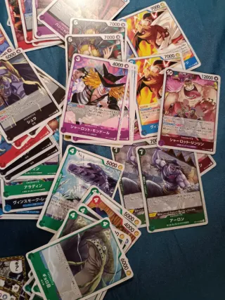 Lotto Carte One Piece Giapponesi Originali