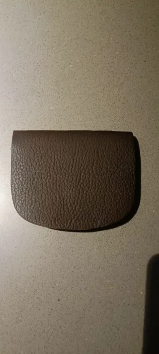 Monedero de piel auténtica – varios colores