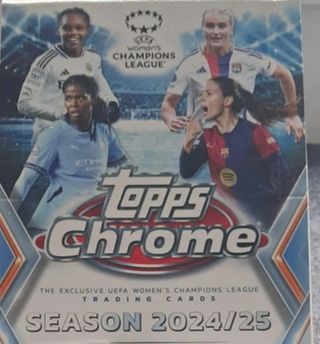Set 1-100 Chrome UEFA Champions League Women's2025