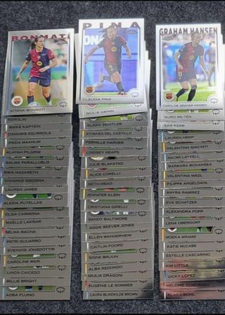 Set 1-100 Chrome UEFA Champions League Women's2025
