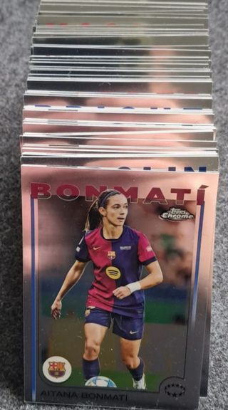 Set 1-100 Chrome UEFA Champions League Women's2025