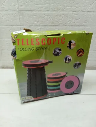 Taburete plegable con luz LED