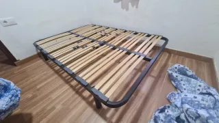 Cama 135x190 con colchón y somier