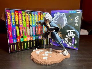 Jigokuraku completa + figura Gabimaru SEGA 17 cm