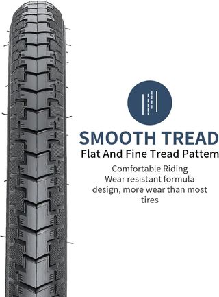 2 Pneumatici Pieghevoli da 24 Pollici